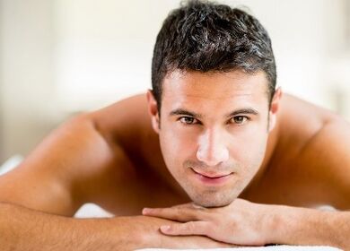 A man increased the size of his penis with a massage